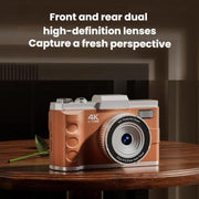 M11 Fotocamera digitale compatta 4K retrò HD da 3 pollici per studenti con sensore CCD