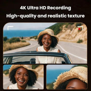 M11 Fotocamera digitale compatta 4K retrò HD da 3 pollici per studenti con sensore CCD