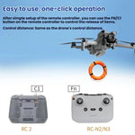 Gancio di sgancio aereo ricaricabile YX per DJI Mini 5 Pro / Mini 4 Pro, portata massima 130 g.