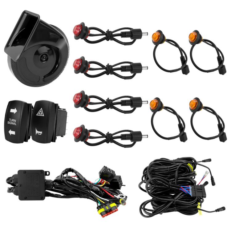 Kit relè indicatori direzione LED per ATV 12V