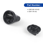 D461-66-141A-02 D6Y1-76-142 Copertura e inserto per manopola interruttore di avviamento senza chiave, per Mitsubishi Lancer 2008-2017 / Outlander 2007-2013, D461-66-141A-02 D6Y1-76-142