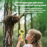 Endoscopio portatile impermeabile IP67 con schermo da 2,4 pollici e lente d'ingrandimento per studenti, ideale per l'esplorazione della natura., G21