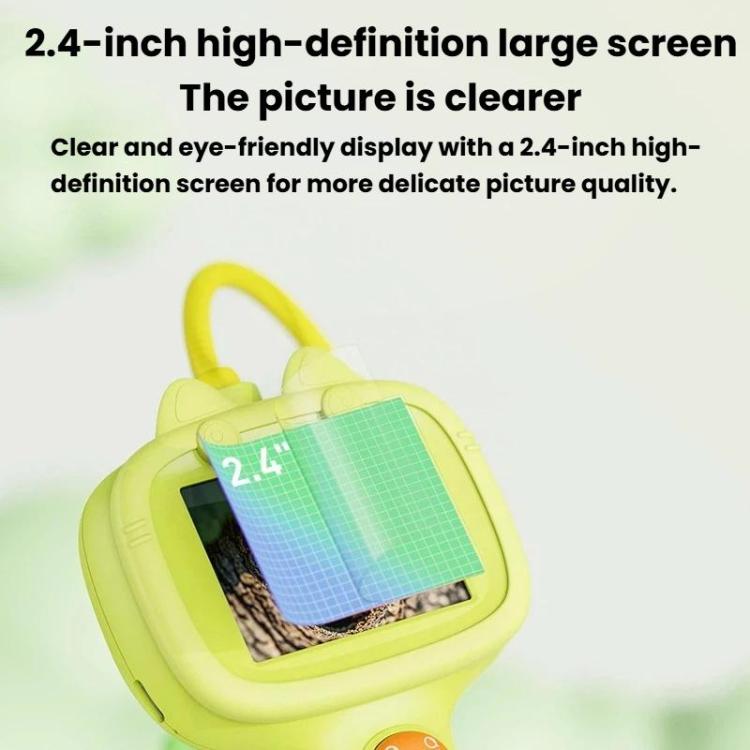 Endoscopio portatile impermeabile IP67 con schermo da 2,4 pollici e lente d'ingrandimento per studenti, ideale per l'esplorazione della natura., G21