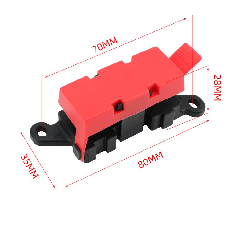 Portafusibili a forcella multi-uscita per modifiche automobilistiche da 200 A, 1 Output, 1 Input 1 Output, 1 Input 2 Outputs, 1 Input 3 Outputs, 1 Input 4 Outputs, 1 Input 5 Outputs, 1 Input 6 Outputs