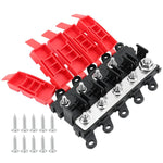 Portafusibili a forcella multi-uscita per modifiche automobilistiche da 200 A, 1 Output, 1 Input 1 Output, 1 Input 2 Outputs, 1 Input 3 Outputs, 1 Input 4 Outputs, 1 Input 5 Outputs, 1 Input 6 Outputs