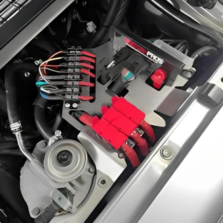 Portafusibili a forcella multi-uscita per modifiche automobilistiche da 200 A, 1 Output, 1 Input 1 Output, 1 Input 2 Outputs, 1 Input 3 Outputs, 1 Input 4 Outputs, 1 Input 5 Outputs, 1 Input 6 Outputs