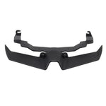 Per Yamaha MT-10 / MT-10 SP Carena anteriore a becco d'uccello con spoiler inferiore, Black, Carbon Fiber