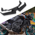 Per Yamaha MT-10 / MT-10 SP Carena anteriore a becco d'uccello con spoiler inferiore, Black, Carbon Fiber