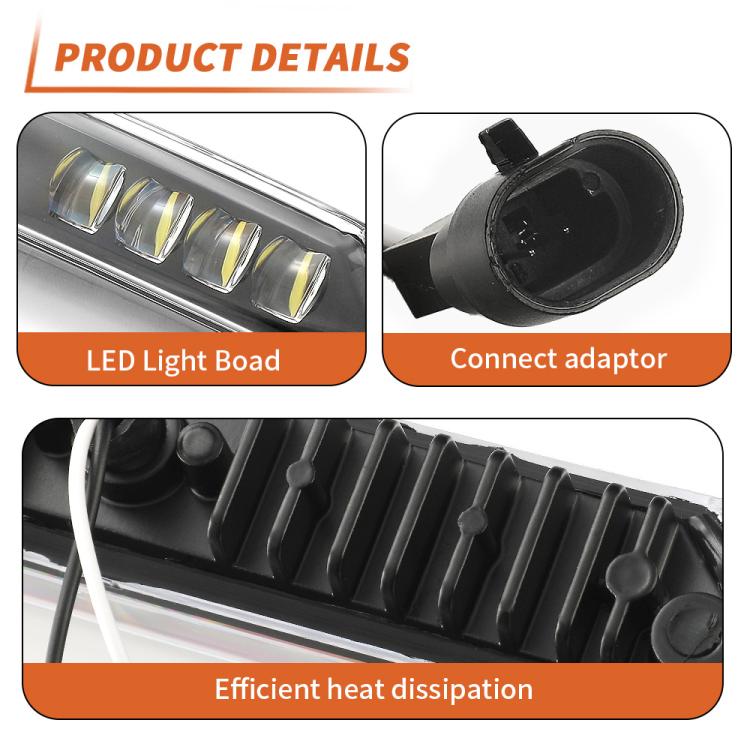 Barra luminosa ausiliaria a LED per paraurti anteriore serie CAN-AM Ryker, CAM-028