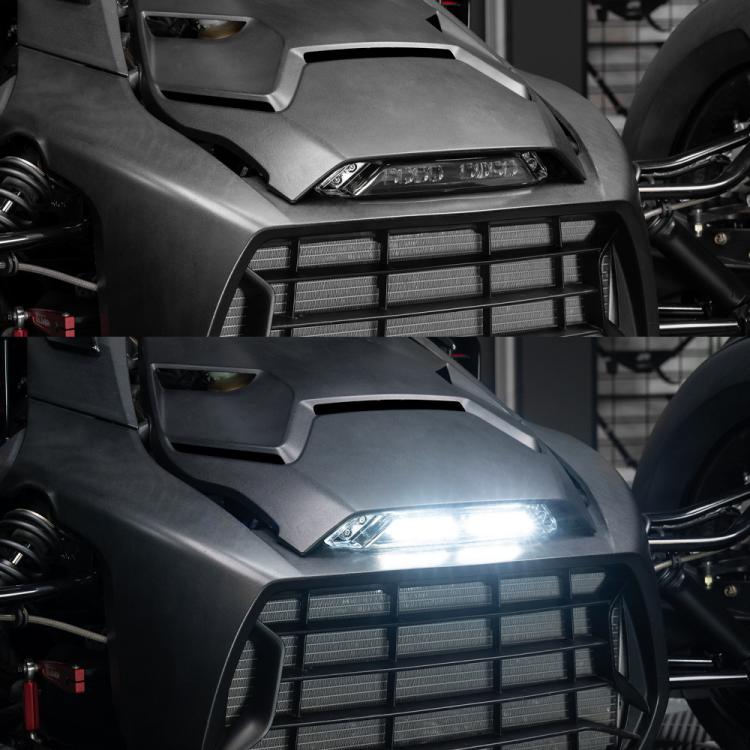 Barra luminosa ausiliaria a LED per paraurti anteriore serie CAN-AM Ryker, CAM-028