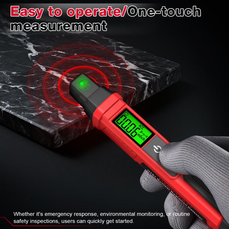 Penna per il rilevamento di radiazioni nucleari, misuratore di contaminazione nucleare, rilevatore di materiale radioattivo, HT81