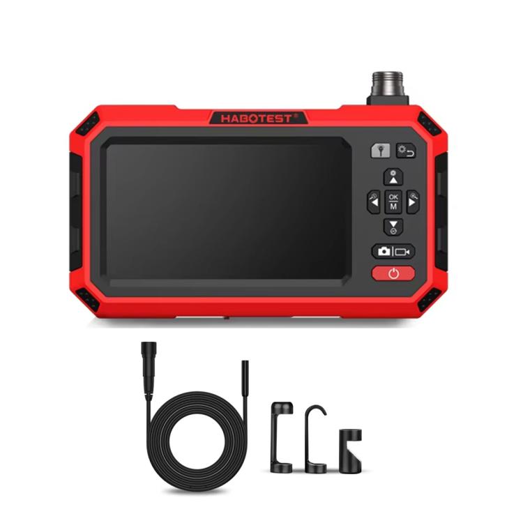 Endoscopio industriale con telecamera HD per l'ispezione di tubazioni., HABOTEST HT669A, HABOTEST HT669A-PRO