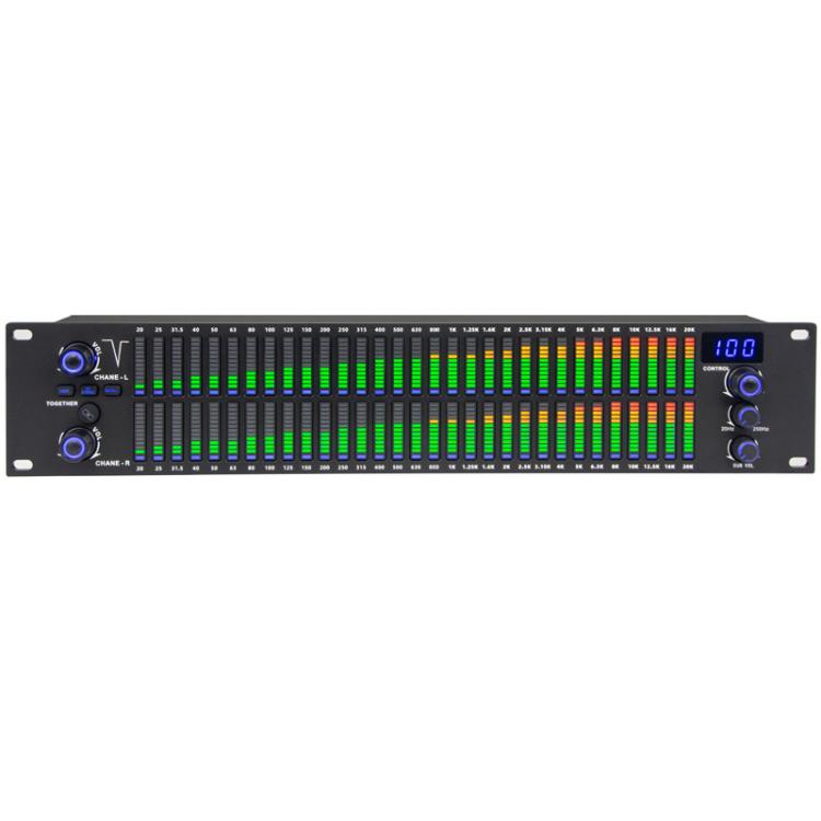 Equalizzatore digitale audio 31 bande con noise gate