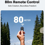 TELESIN Telecomando Bluetooth per selfie stick e treppiede per action camera e smartphone