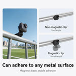 Accessorio con clip girevole magnetica TELESIN per fotocamera Insta360 Go Ultra, per visuale in prima persona.
