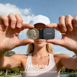 Accessorio con clip girevole magnetica TELESIN per fotocamera Insta360 Go Ultra, per visuale in prima persona.