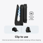 Accessorio con clip girevole magnetica TELESIN per fotocamera Insta360 Go Ultra, per visuale in prima persona.