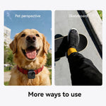 Accessorio con clip girevole magnetica TELESIN per fotocamera Insta360 Go Ultra, per visuale in prima persona.