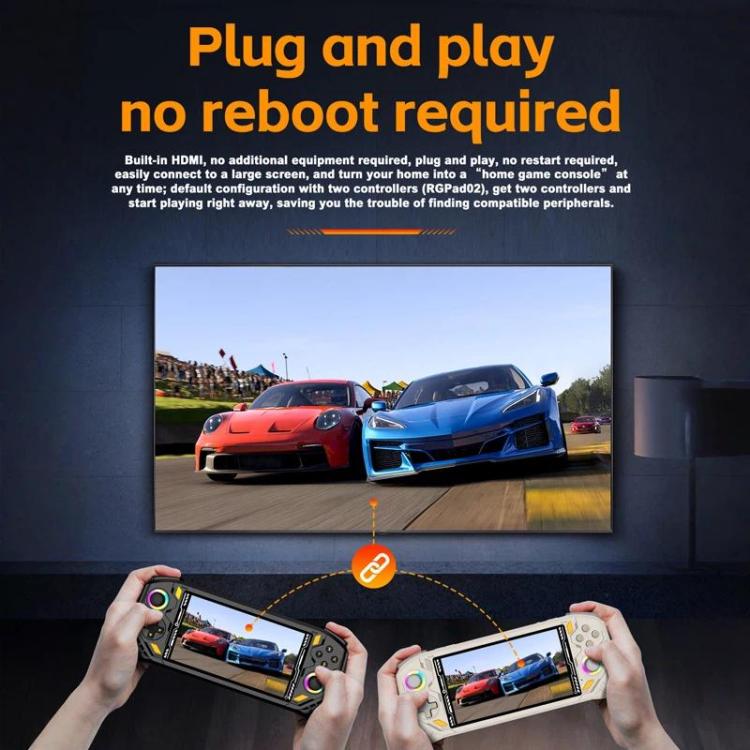Console di gioco portatile RG56 PRO 5,5" con EmuELEC