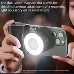 Impugnatura magnetica per telefono Desiontal, telecomando per scattare foto, impugnatura ausiliaria per scattare foto, Magnetic Phone Shooting Grip