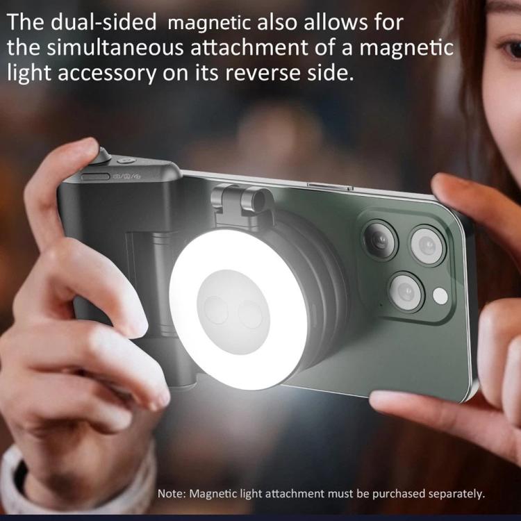 Impugnatura magnetica per telefono Desiontal, telecomando per scattare foto, impugnatura ausiliaria per scattare foto, Magnetic Phone Shooting Grip