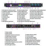 Processore effetti audio FX12L Bluetooth USB 25W
