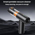 Aspirapolvere portatile compatto 4 in 1 per auto, potente e multifunzione: aspira e soffia., 15000pa, 20000pa