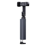 Supporto per telefono portatile pieghevole, girevole ed estensibile con clip.