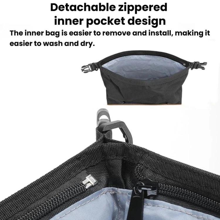 WEST BIKING Borsa da sella posteriore per moto di grande capacità, borsa modulare da appendere, 20L, 30L