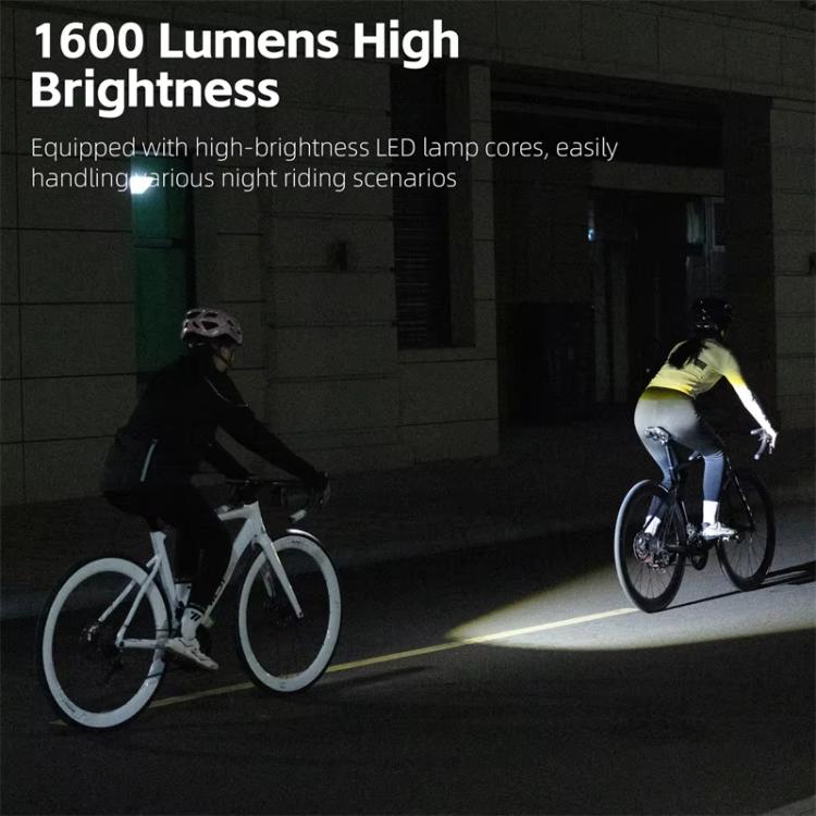 Faro anteriore per bicicletta WEST BIKING YP0701501 con linea di taglio, impermeabile IPX4, ad alta luminosità, per pedalate notturne., YP0701501