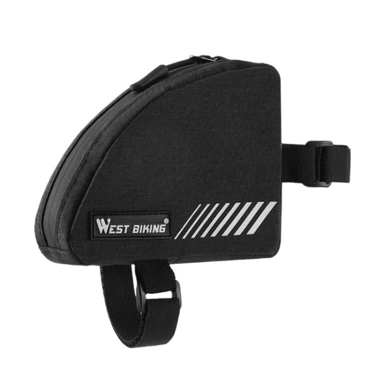 WEST BIKING YP0707430 Borsa triangolare portatile per telaio bici