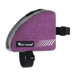 WEST BIKING YP0707430 Borsa triangolare portatile per telaio bici