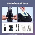 WEST BIKING YP0707430 Borsa triangolare portatile per telaio bici