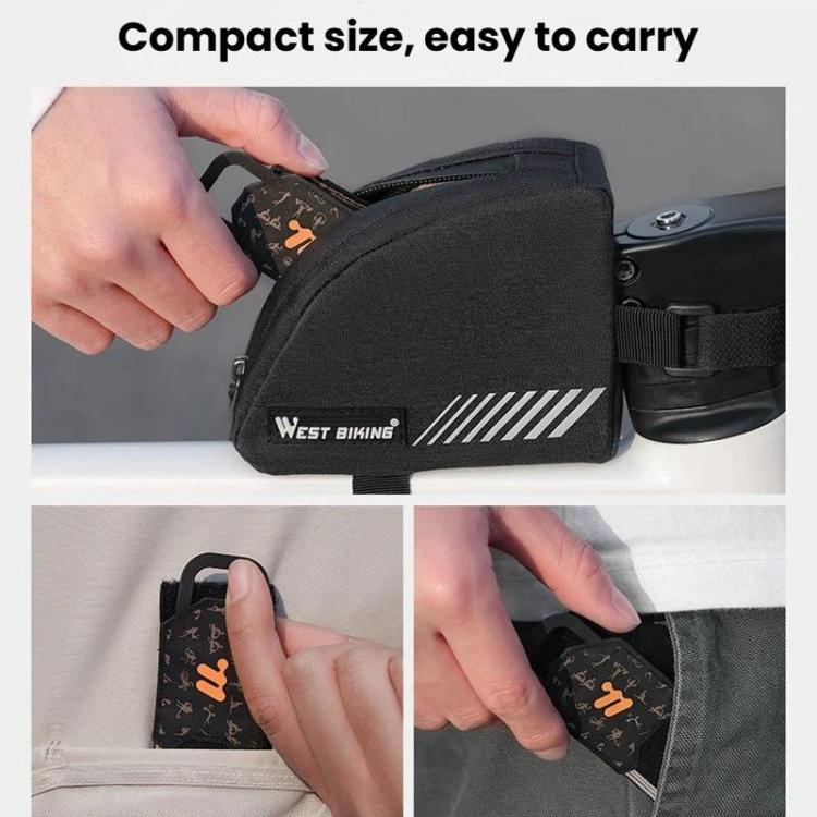 WEST BIKING YP0719495 Fasce riflettenti antiscivolo regolabili per pantaloni da ciclismo