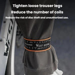 WEST BIKING YP0719495 Fasce riflettenti antiscivolo regolabili per pantaloni da ciclismo