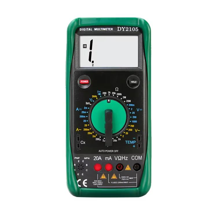 Multimetro digitale DUOYI DY2105 per test tensione AC/DC