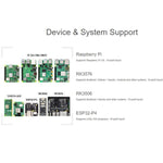 Display touchscreen 10,1" Waveshare vetro temperato 720x1280