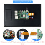 Display touchscreen 10,1" Waveshare vetro temperato 720x1280