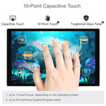 Display touchscreen 10,1" Waveshare vetro temperato 720x1280