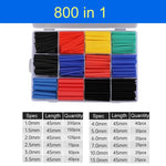 Kit per l'avvolgimento termoretraibile di tubi, 164 in 1, 560 in 1, 750 in 1, 780 in 1, 800 in 1