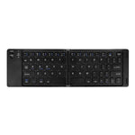 B028 Two-Fold Portable Wireless Bluetooth Keyboard Mini Magnetic Keyboard