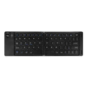B028 Two-Fold Portable Wireless Bluetooth Keyboard Mini Magnetic Keyboard