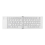 B028 Two-Fold Portable Wireless Bluetooth Keyboard Mini Magnetic Keyboard
