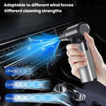 Aspirapolvere per auto, soffiatore wireless senza spazzole, mini ventilatore ad alta potenza per esterni, W16