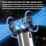 Aspirapolvere per auto, soffiatore wireless senza spazzole, mini ventilatore ad alta potenza per esterni, W16