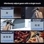 Aspirapolvere per auto, soffiatore wireless senza spazzole, mini ventilatore ad alta potenza per esterni, W16