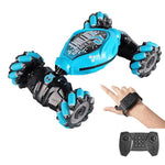 Auto giocattolo acrobatica antiurto e resistente agli urti con luci, ricaricabile e telecomando., Dual Remote Control Blue, Dual Remote Control Pink, Dual Remote Control Grey, Single Remote Control Blue, Single Remote Control Pink                      ...