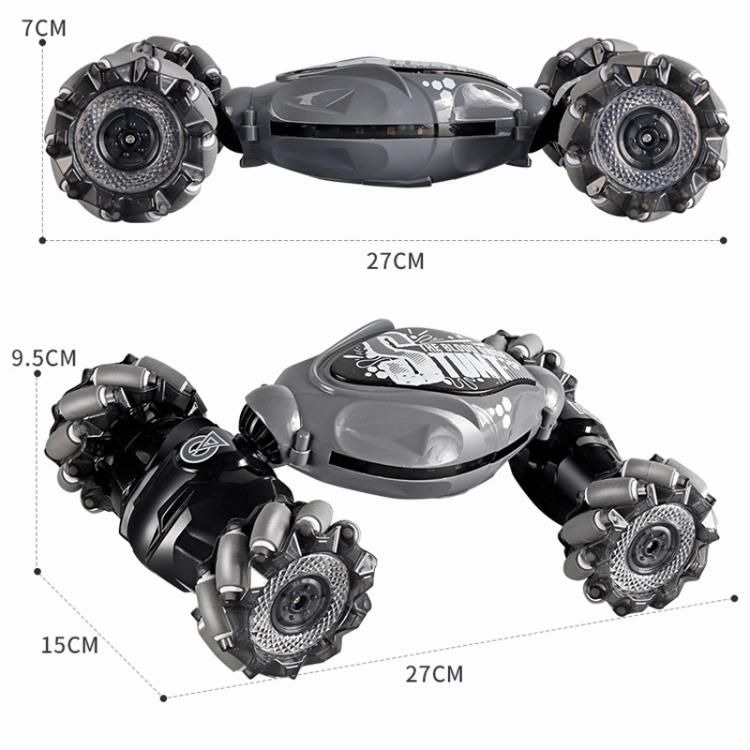 Auto giocattolo acrobatica antiurto e resistente agli urti con luci, ricaricabile e telecomando., Dual Remote Control Blue, Dual Remote Control Pink, Dual Remote Control Grey, Single Remote Control Blue, Single Remote Control Pink                      ...