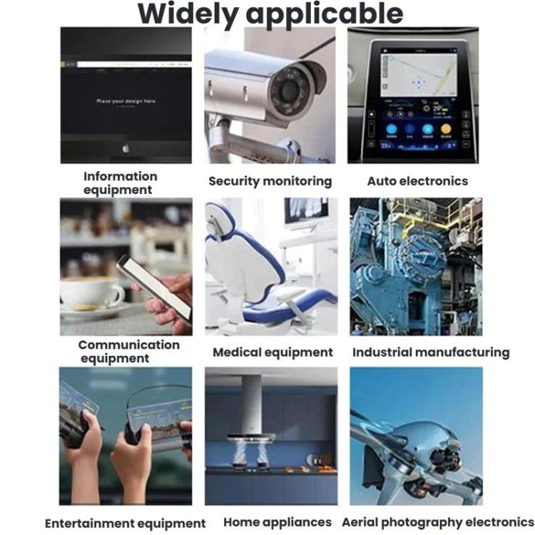 10 connettori SMT verticali femmina USB Type-C a 16 pin per la ricarica., Height 10.0mm, Height 10.5mm