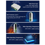 Convertitore di protocollo WAVESHARE CAN FD compatibile con i protocolli CAN 2.0A/2.0B, supporta il montaggio su guida DIN., 32599